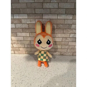Animal Crossing New Leaf Bunnie Lilian 9.5" Plush Nintendo Authentic Official
